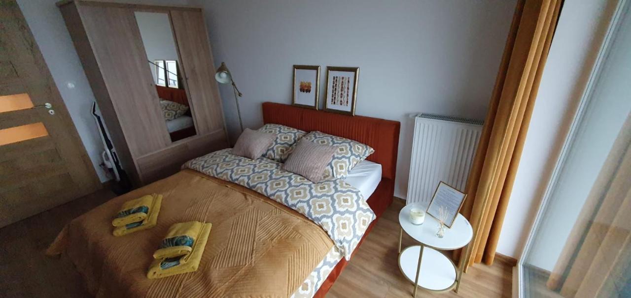 Apartament Bursztynowy Modern Tower Gdynia Exterior foto